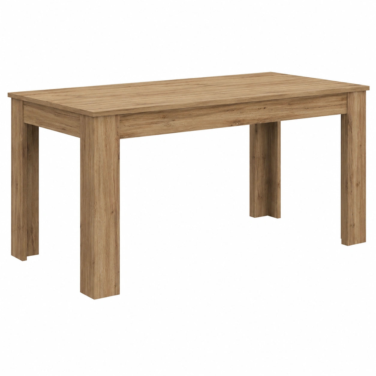 Table, extensible, en chêne, 140 x 90 x 77 cm, pour les espaces de vie