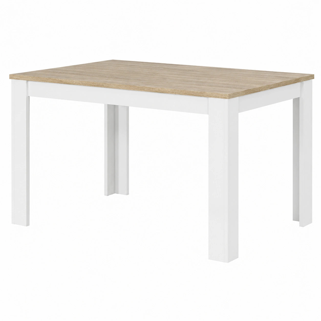 Table à manger, en panneaux de bois, 120 x 80 x 74 cm, pour la salle à manger
