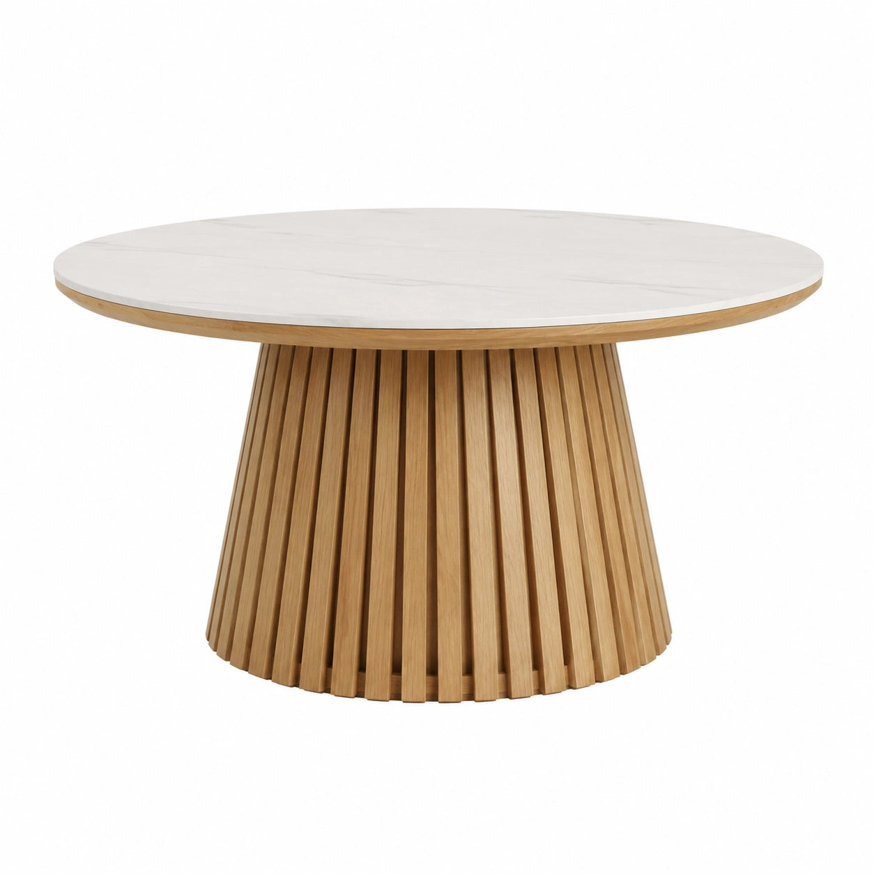 Table basse, coloris blanc, pour le salon