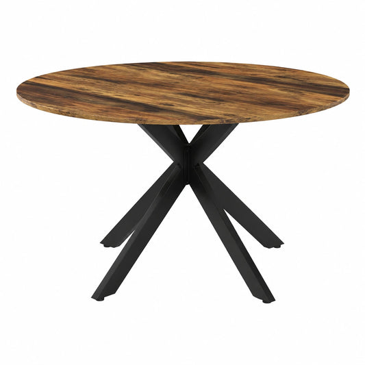 Table à manger, 8 places, extensible, coloris noir, pour la salle à manger