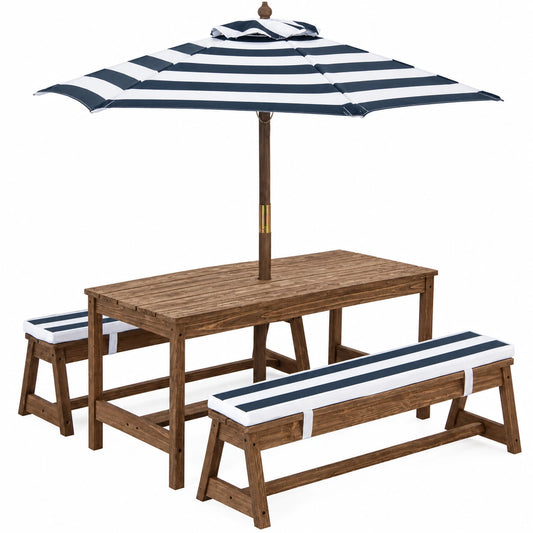 Salon de jardin, réglable, coloris bleu, pour la terrasse ou le jardin