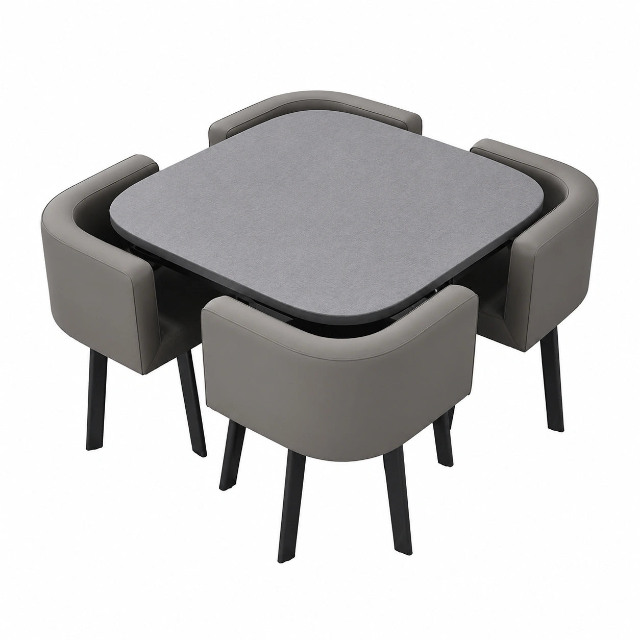 Table à manger, avec 4 chaises, pour la salle à manger